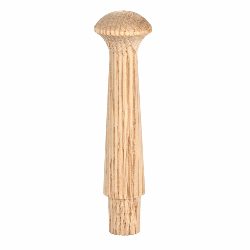 Shaker Peg - Species:Oak - Height w/o Tenon:3-1/2" - Pieces:1-Piece